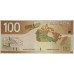 CANADA 2004 . ONE HUNDRED 100  DOLLARS BANKNOTE . JENKINS / DODGE